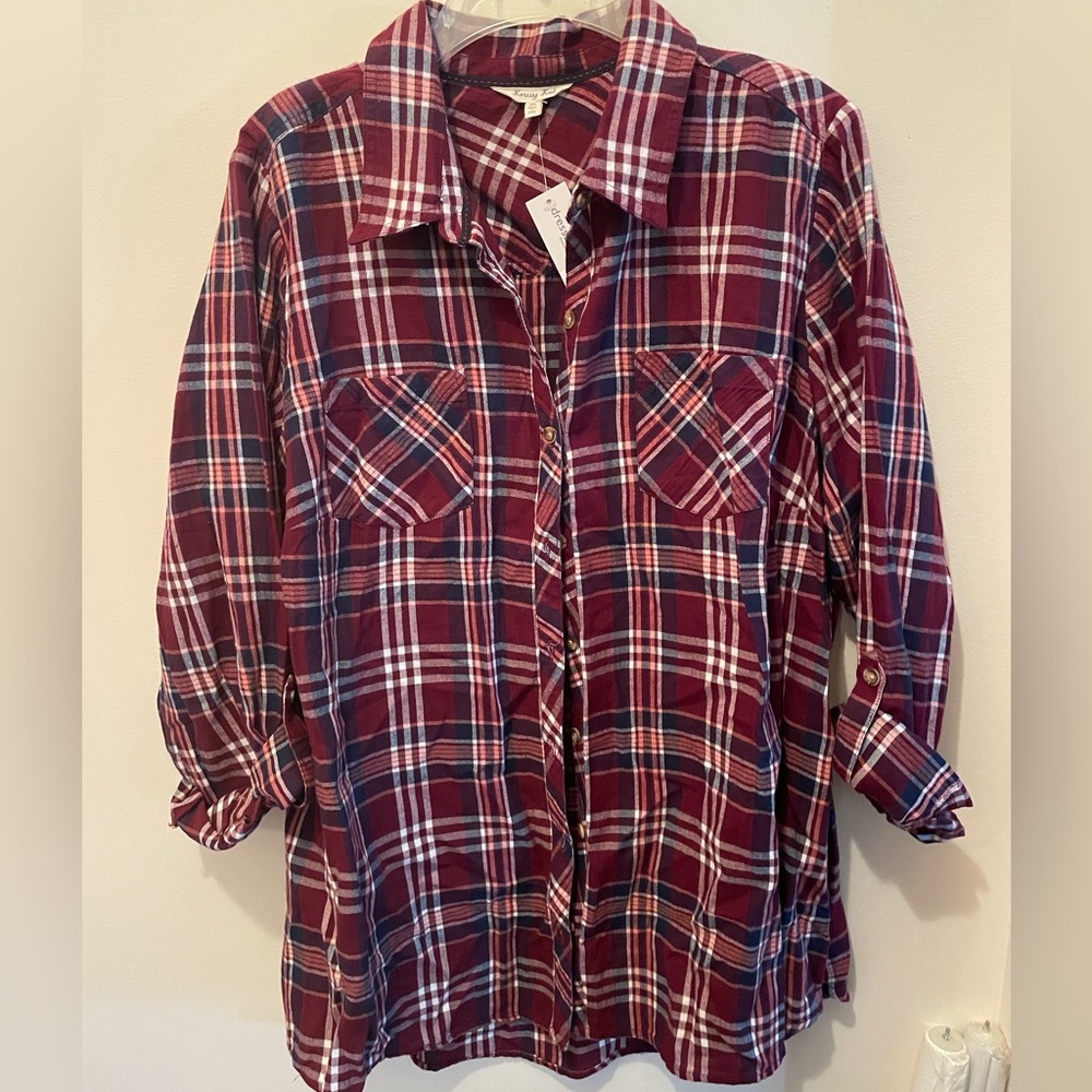 Krazy Kat Button-Up Shirt Women’s